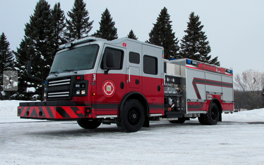 Wiggins, CO, Rural Fire Protection District Gets BlackedOut Pumper