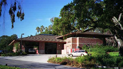 Santa Clara County, CA, Fire Department's El Monte Fire Station.