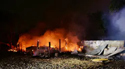 A train carrying ethanol caught fire early Wednesday in Fort Worth, forcing firefighters to evacuate residents.