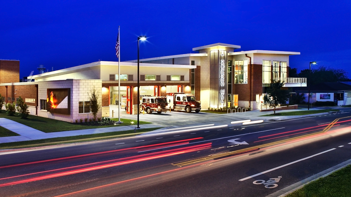 Gainesville FL Fire Station #1 2018 Design Award Winners Firefighters