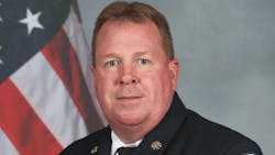 Retiring Lubbock, TX, Fire Chief Lance Phelps. Retiring Lubbock, TX, Fire Chief Lance Phelps.