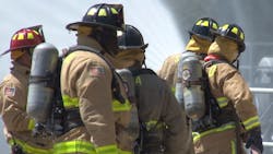 Firefighter recruits spend eight weeks at the South Carolina Fire Academy's 200-acre facility in Columbia where they train alongside recruits for fire departments and public safety offices across the state. Firefighter recruits spend eight weeks at the South Carolina Fire Academy's 200-acre facility in Columbia where they train alongside recruits for fire departments and public safety offices across the state.