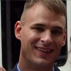 FDNY firefighter Christopher Slutman. FDNY firefighter Christopher Slutman.