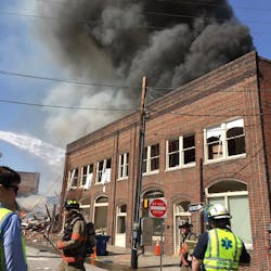 An April 10 gas explosion in downtown Durham, NC, killed one person and injured 25 others, including nine firefighters.