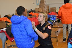 Operation Warm makes sure every child gets a properly fitted coat for the winter. Operation Warm makes sure every child gets a properly fitted coat for the winter.