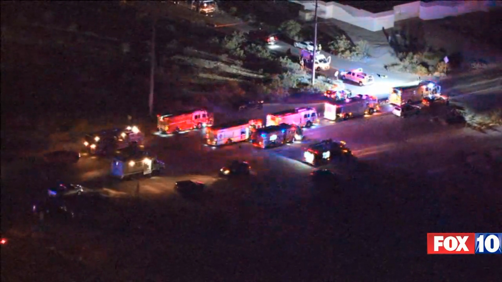 Eight AZ Firefighters Injured, One Critically, In A Large Utility ...