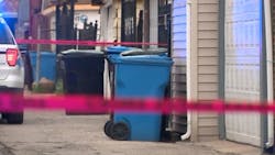 A newborn was brought to a Chicago fire station in critical condition Tuesday after a woman found the baby in a trash can. A newborn was brought to a Chicago fire station in critical condition Tuesday after a woman found the baby in a trash can.