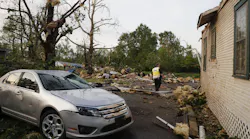 At least one person was killed and more than 130 people were hurt by tornadoes that ripped through Ohio's Miami Valley on Monday night.