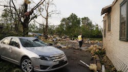At least one person was killed and more than 130 people were hurt by tornadoes that ripped through Ohio&apos;s Miami Valley on Monday night.