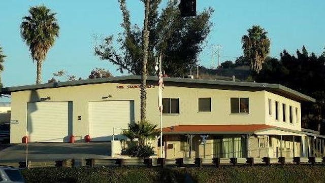Oceanside, CA, Fire Department&apos;s Station 3.