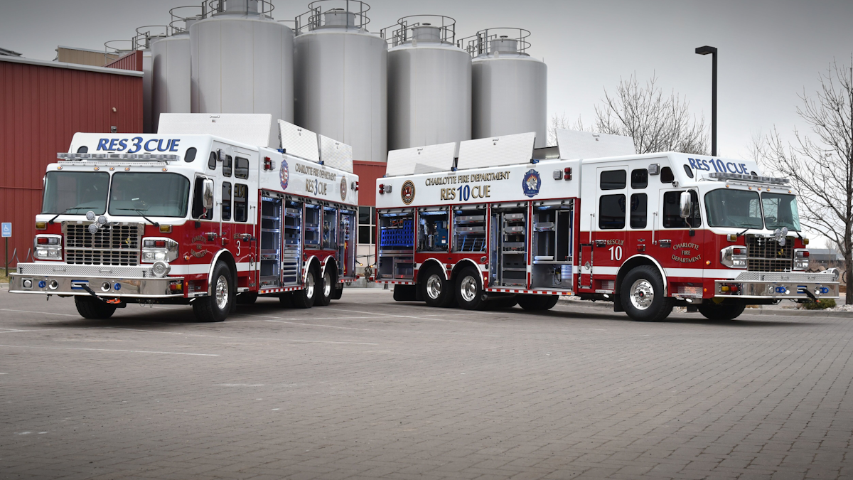 Fire Truck Firefighter Rescue Rig Tool Compartments Design
