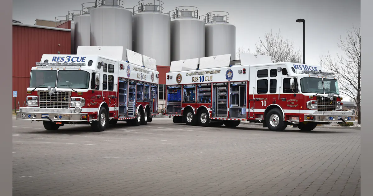 Fire Air Rescue Rig Fire Truck Firefighter Rescue Rig Tool Compartments Design Access ...