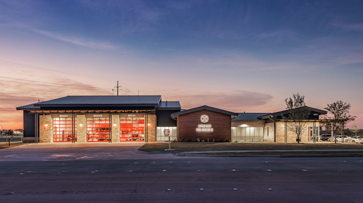 Little Elm Tx Fire Station No 3 2018 Design Awards Firefighters Firehouse