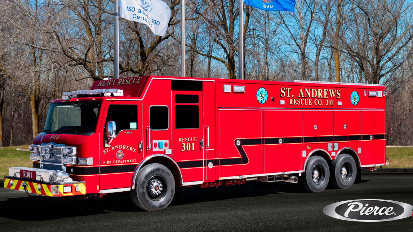 Saint Andrews Ladder 301 SC Fire Dept Patch South Carolina 