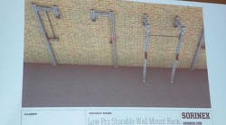 Fitness racks can remain highly functional even when designed to conserve space in your fire station. Fitness racks can remain highly functional even when designed to conserve space in your fire station.