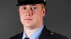 Clinton, IA, firefighter Adam Cain.