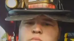 Christopher, IL, firefighter Kody Vanfossan.