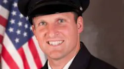 Appleton firefighter Mitch Lundgaard.