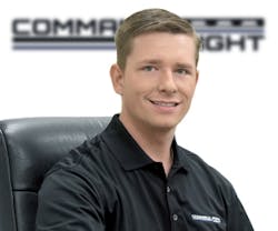 Gary Wilkins, Super Vac's, Command Light's Southeastern Regional Sales Manager Gary Wilkins, Super Vac's, Command Light's Southeastern Regional Sales Manager
