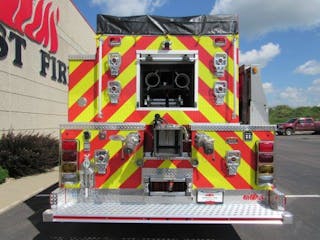 Fire Truck Firefighter Rescue Rig Tool Compartments Design Access Balance