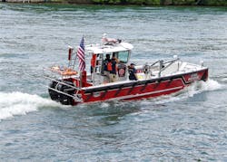 Lake Assault Fireboat Rabun County