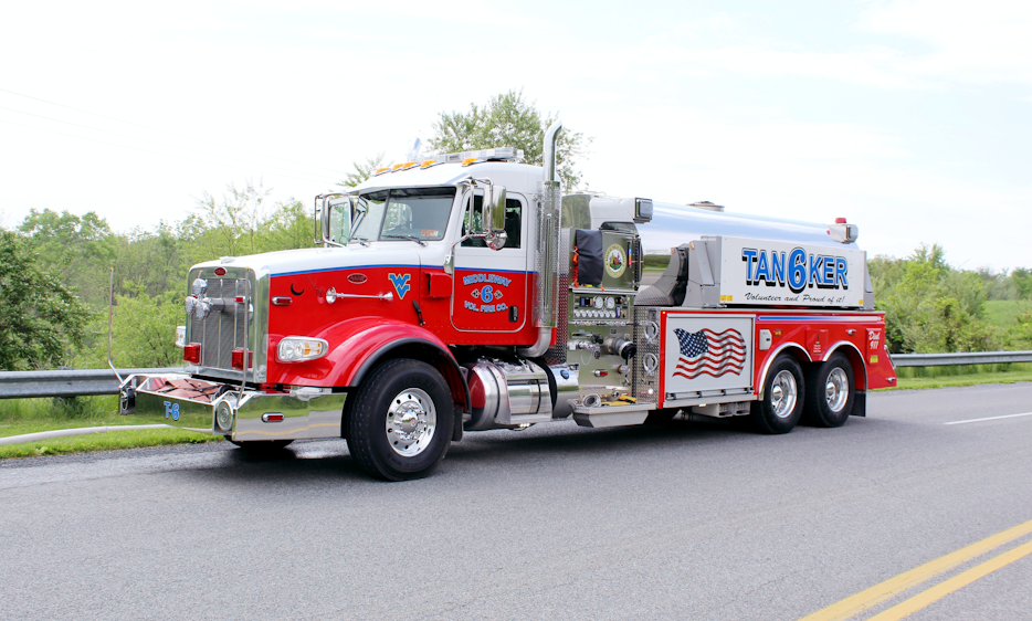 Middway, WV, Puts 3,000Gallon Tanker in Service Firehouse