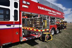A well designed heavy rescue, like one delivered to Vancouver Fire & Rescue's technical rescue team, means there's a place for everything when it is needed most. A well designed heavy rescue, like one delivered to Vancouver Fire & Rescue's technical rescue team, means there's a place for everything when it is needed most.