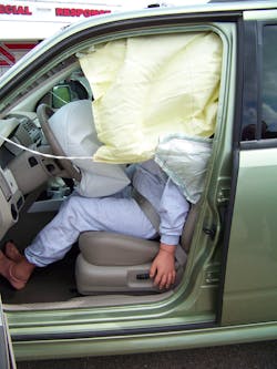 With sufficient airbag system knowledge, adequate time for the hot-wiring effort, and some basic wiring tools, all undeployed airbags can be set up and deployed in front of the rescue class participants making for a great demonstration while at the same time making a much safer environment for extrication training to take place. With sufficient airbag system knowledge, adequate time for the hot-wiring effort, and some basic wiring tools, all undeployed airbags can be set up and deployed in front of the rescue class participants making for a great demonstration while at the same time making a much safer environment for extrication training to take place.