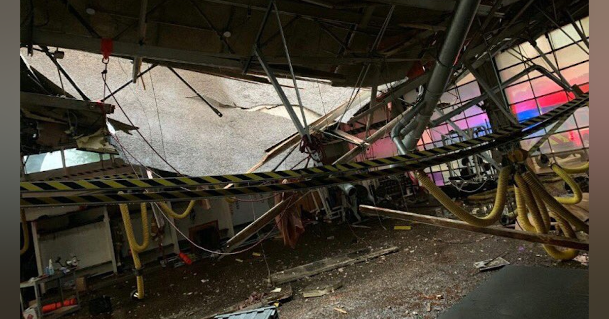 Storms Damage Vacant Dallas Fire Station Firehouse storms-damage-vacant-dallas-fire-station-firehouse