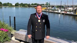 Southwestern Michigan Community Ambulance Service paramedic Frank DeLaTorre. Southwestern Michigan Community Ambulance Service paramedic Frank DeLaTorre.