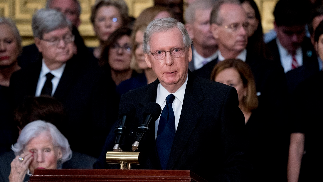 Senate Majority Leader Mitch McConnell (R-KY).