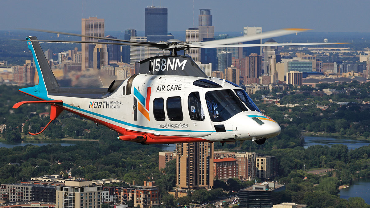 North Memorial Health Air Care Helicopter Mn 5d162abc632c4