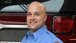 Madison, WI, apparatus engineer Todd Mahoney. Madison, WI, apparatus engineer Todd Mahoney.