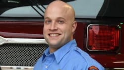 Madison, WI, firefighter Todd Mahoney. Madison, WI, firefighter Todd Mahoney.