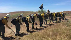 More than 80 firefighters participate Tuesday in the Bureau of Land Management Twin Falls District Fire Management's training program to prepare for fire season.
