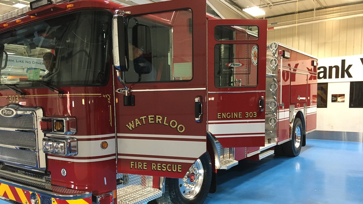 Waterloo IA Firefighters Show Off New Apparatus | Firehouse