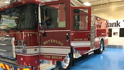 Waterloo, IA, Fire Rescue officials inspected the department's new apparatus at the Pierce plant earlier in June. Waterloo, IA, Fire Rescue officials inspected the department's new apparatus at the Pierce plant earlier in June.