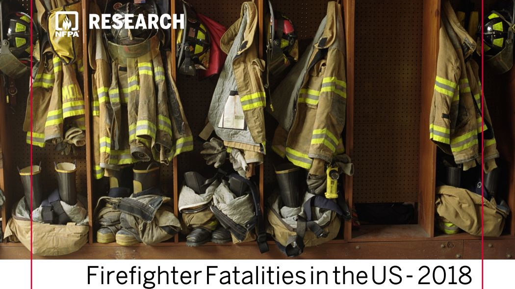 NFPA Releases Annual Report Firefighter Fatalities Deaths Cardiac ...