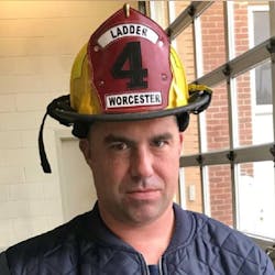 Worcester, MA, firefighter Christopher Roy. Worcester, MA, firefighter Christopher Roy.