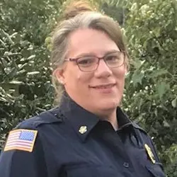 Fired Byron, GA, Fire Chief Rachel Mosby. Fired Byron, GA, Fire Chief Rachel Mosby.
