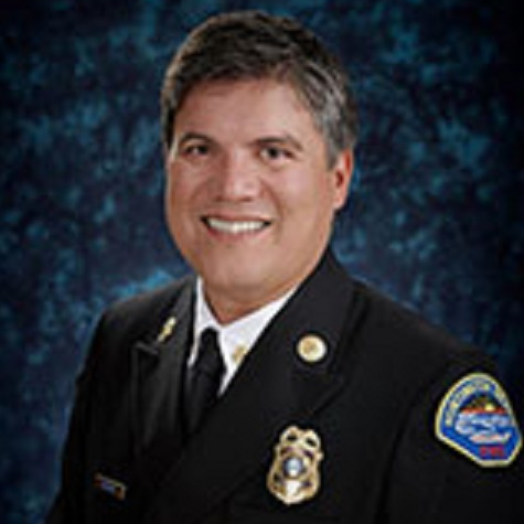 Huntington Beach Fire Chief David Segura.