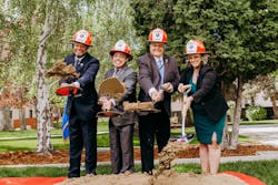 Pictured (from left): Attorney General Aaron Ford, President of Professional Fire Fighters of Nevada, Angelo Aragon, Governor Steve Sisolak and Senate Majority Leader Nicole Cannizzaro. Pictured (from left): Attorney General Aaron Ford, President of Professional Fire Fighters of Nevada, Angelo Aragon, Governor Steve Sisolak and Senate Majority Leader Nicole Cannizzaro.