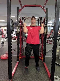 The clean and press replicates many firefighting functions, including raising a ladder, working overhead and generating force. The clean and press replicates many firefighting functions, including raising a ladder, working overhead and generating force.