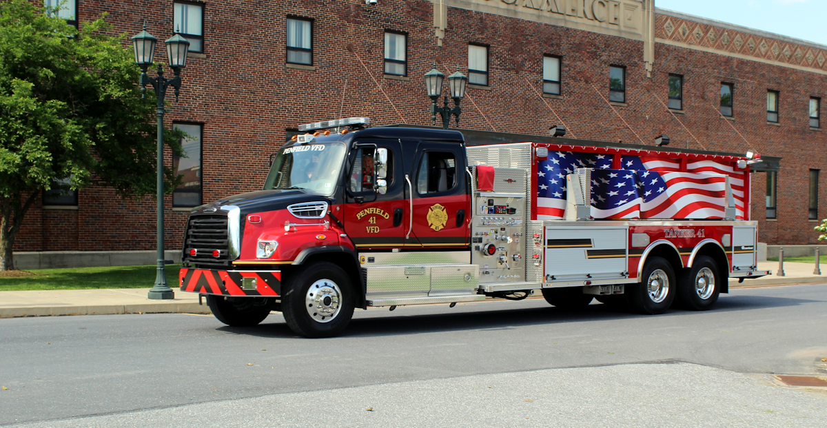 Penfield, PA, Vol. Fire Co. Gets HeavyDuty PumperTanker Built by