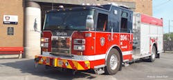Pierce, in collaboration with MAXIMETAL, has delivered the first seven of 35 pumpers to be built on the Pierce Saber custom chassis mounted on MAXIMETAL&rsquo;s firefighting body configuration, for the City of Montreal Fire Department.