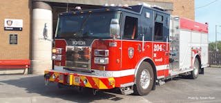 Pierce, in collaboration with MAXIMETAL, has delivered the first seven of 35 pumpers to be built on the Pierce Saber custom chassis mounted on MAXIMETAL&rsquo;s firefighting body configuration, for the City of Montreal Fire Department.