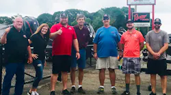 Ed Watkins Marine of Denver, North Carolina is now the service center for Lake Assault Boats vessels in North Carolina. Ed Watkins Marine will provide a wide range of support services for first responders in the region. (Ed Watkins is third from left in this team photo.)