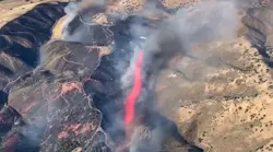 CAL FIRE pilots train in preparation for a new fleet of C130 aircraft to help battle wildfires in the state.
