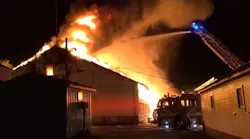 Two men face arson charges stemming from a swine barn fire at the Darke County, OH, Fairgrounds in October 2018.