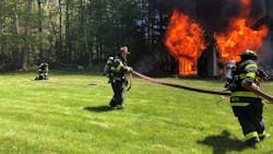 Duxvbury, MA, firefighters. Duxvbury, MA, firefighters.